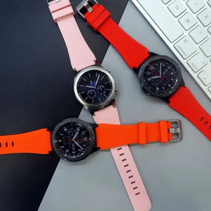 HOKE для Samsung Gear S3 Classic Frontier спортивный силиконовый браслет ремешок 22 мм Ремешки