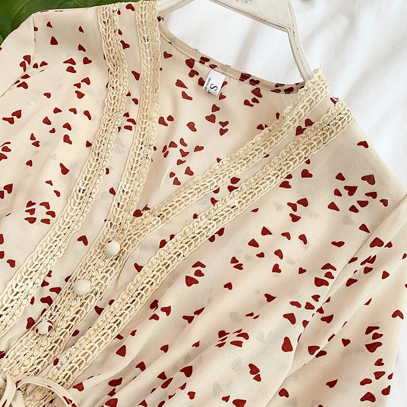 Летняя женская короткая блузка SHEINCHIC 2019 элегантные блузки с вышивкой оборками и
