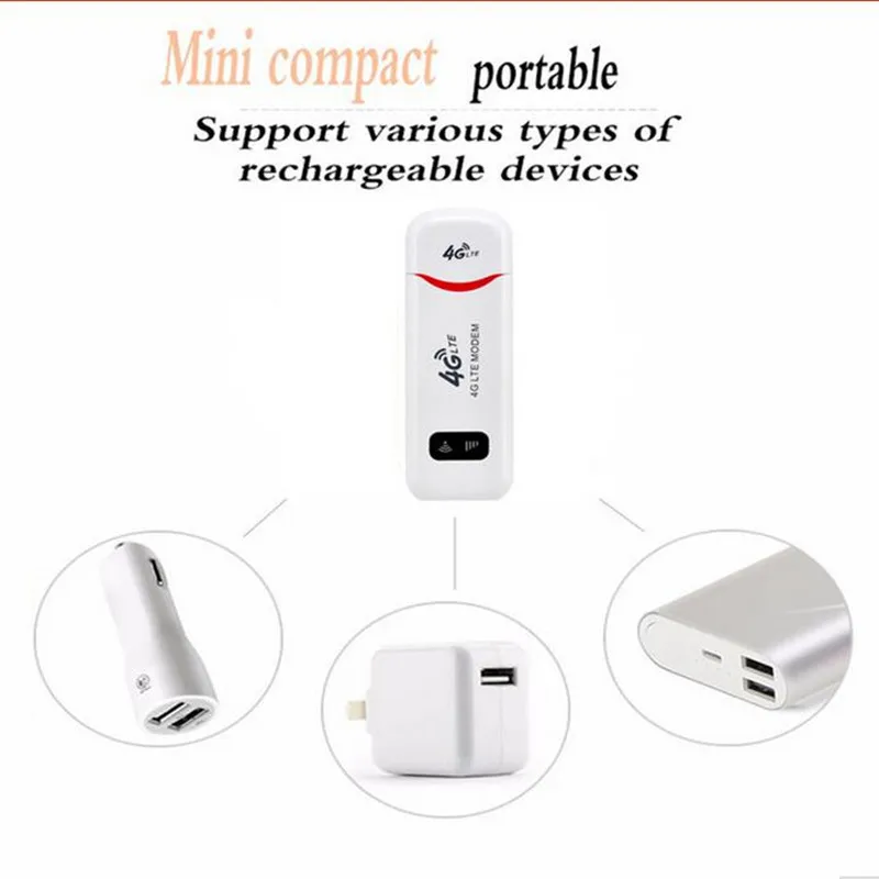 TIANJIE 4G WiFi lte-модем USB беспроводная точка доступа sim-ключ для Windows Mac OS