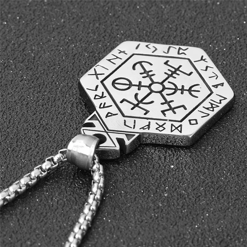 Ожерелье из нержавеющей стали талисман ключ Соломоновы уплотнения Kabbalah Pagan Wiccan