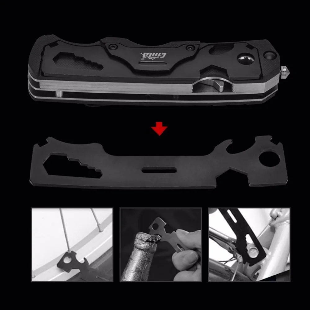 Многофункциональный складной охотничий нож CIMA G10 8CR13 сталь|g10 handle|knife g10folding hunting knife