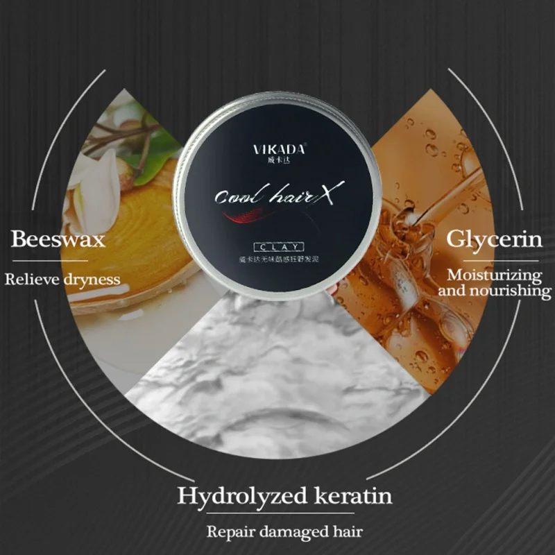 Воск для волос гель укладки Гель лак готовых блестящий матовый сухих стойкая