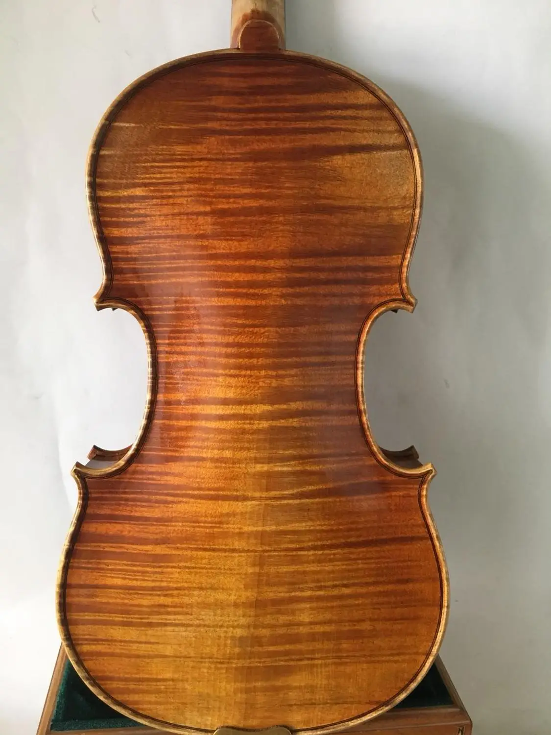 4/4 Размер скрипка модель stradi 1715 цельный задник клен № 6