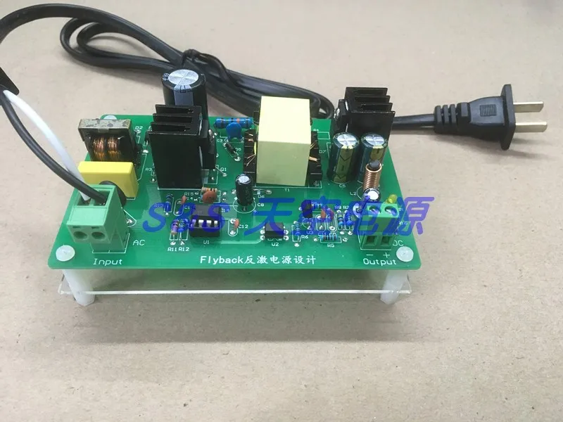 Проектная и макетная плата импульсного источника питания UC3843/42 | Бытовая техника