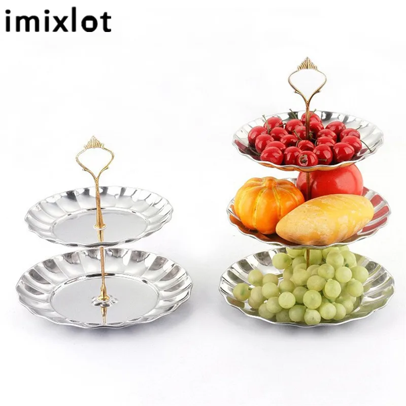 Imixlot маленькая стойка для торта с короной свадьбы дня рождения вечеринки десерта