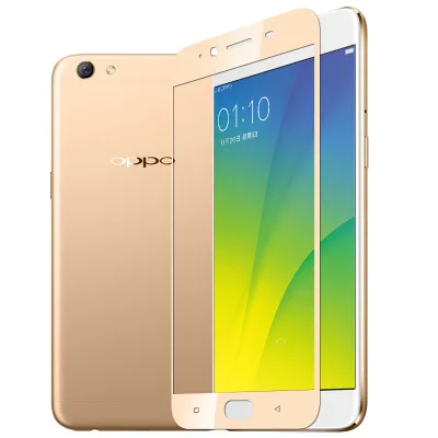 3D Tempered Glass For Oppo R9S Full Cover 9H Protective film Explosion-proof Screen Protector F1 Plus | Мобильные телефоны и
