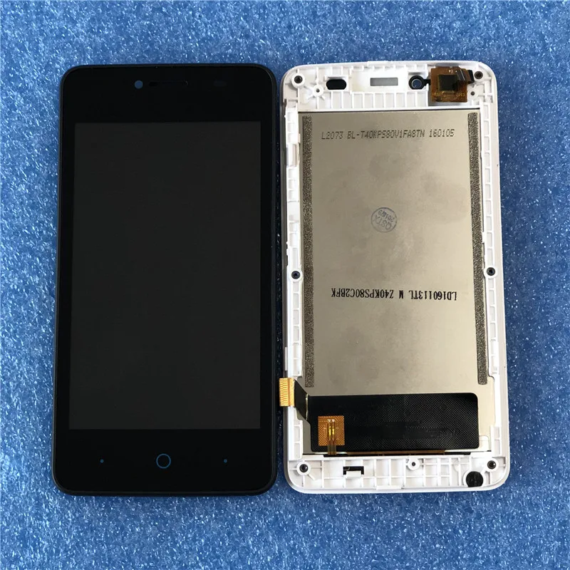ЖК-экран для zte Blade AF3 A5 Pro Axisinternational+ сенсорная панель дигитайзер с рамкой для zte AF3