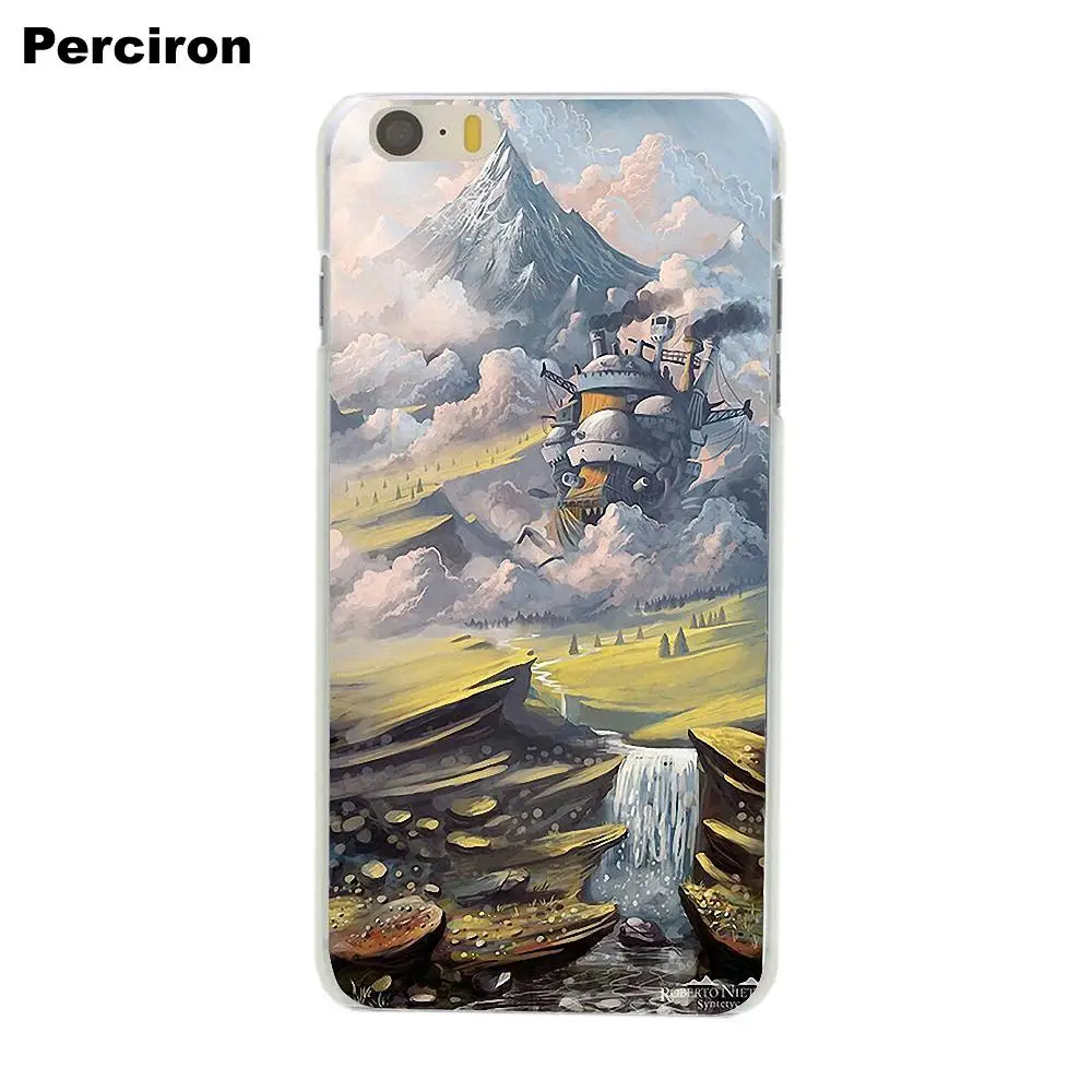 Студия Ghibli унесенная в спираль Тоторо для Apple iPhone 4 4S 5 5C SE 6 6S 7 8 Plus X LG G3 G4 G5 G6 K4 K7 K8 K10