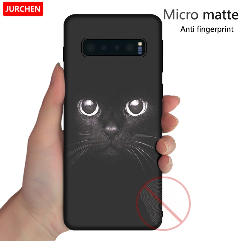 JURCHEN чехлы для телефонов Samsung Galaxy S10 чехол Plus силиконовый мягкий Lite чехол|Бамперы| |
