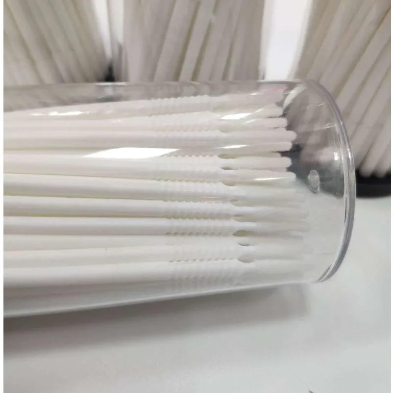 Новая длинная головка 100 шт Одноразовые кисти для макияжа ресниц микро тушь Кисть