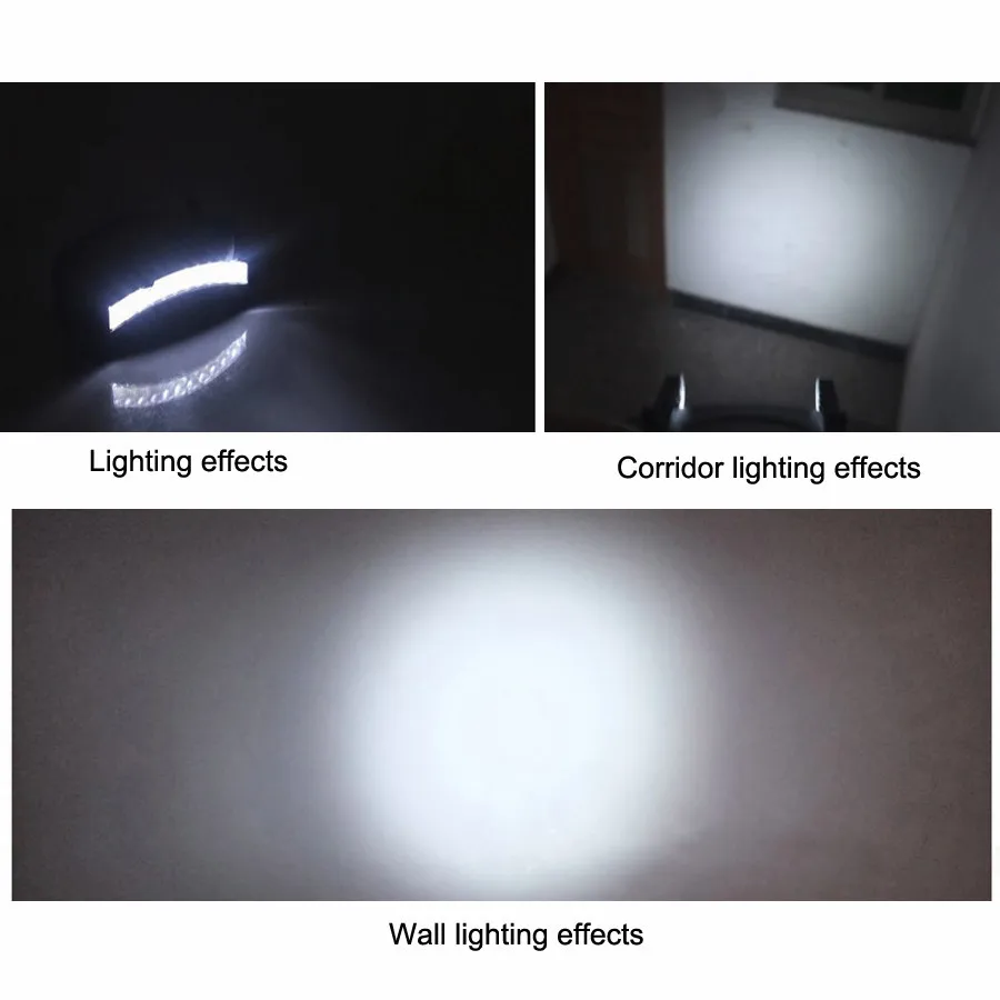 저렴한 (에서 선박 Us) 개/몫 LED 클립 클립 캡 빛 화이트 빛 램프 사이클링 하이킹 캠핑 캡 빛 밤 낚시 수리 자동차 야외