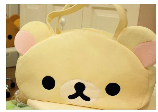 Симпатичная большая сумка Rilakkuma 1 шт. наплечная плюшевая расслабляющая с