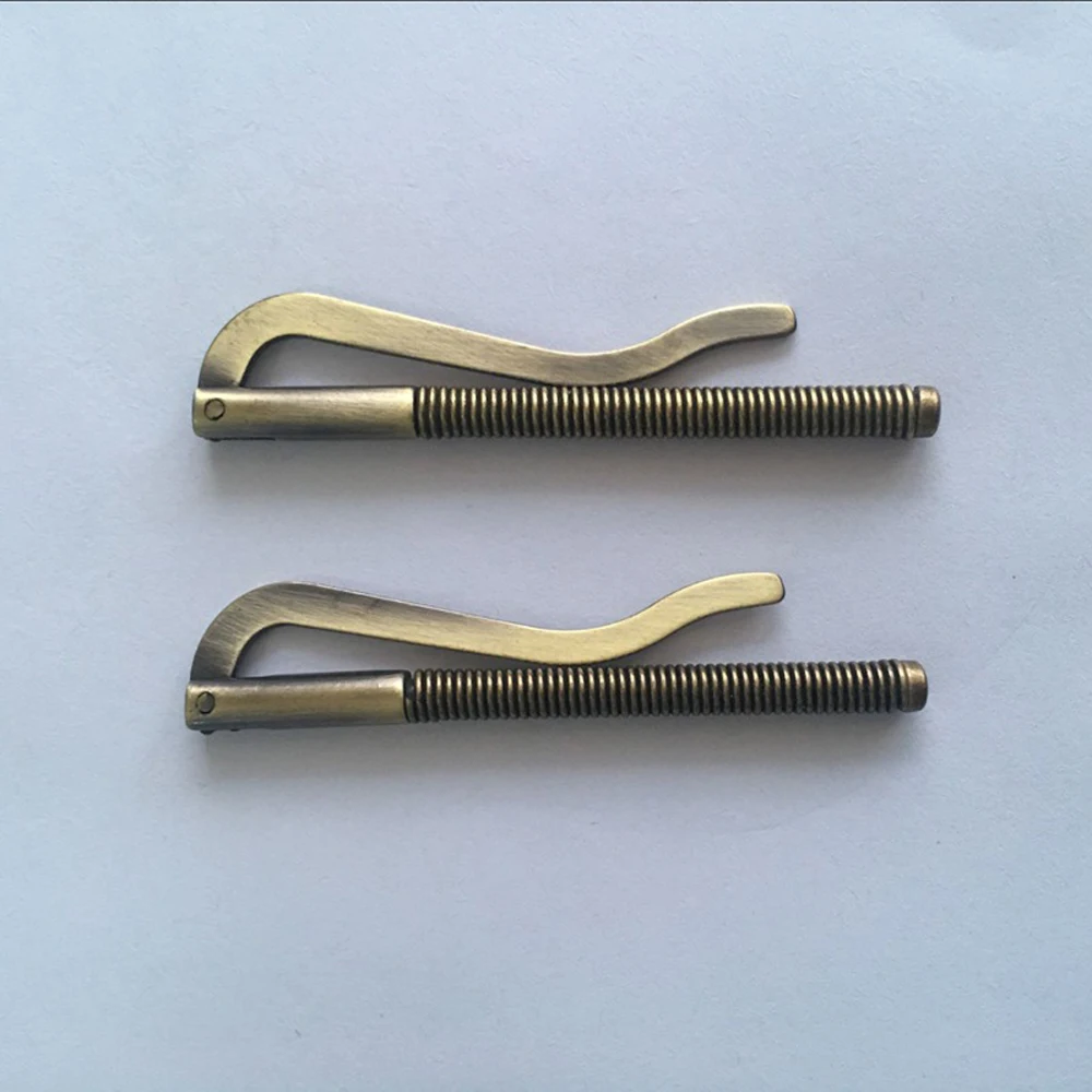 Кожаный кошелек сделай сам с пружинным зажимом и пряжкой 10 шт./лот 75/80/85 мм|Пряжки