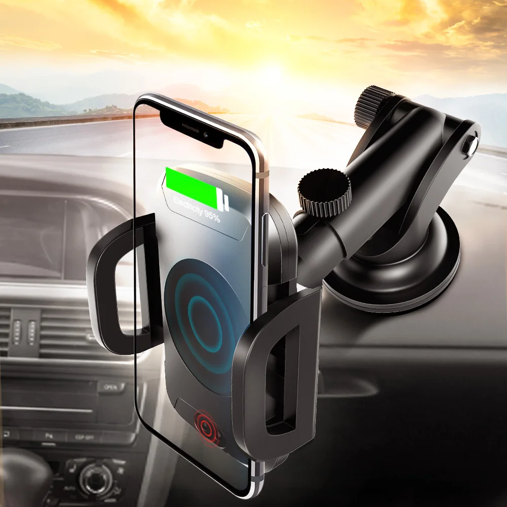 Автомобильный держатель телефона для iPhone X Зарядное устройство Автомобильное