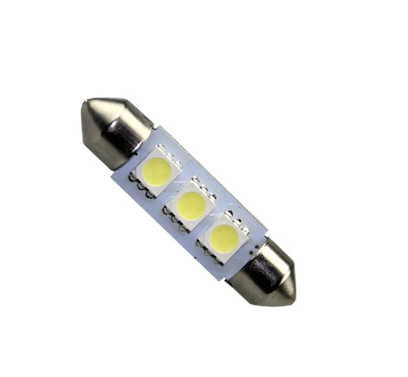 SPEVERT белый 36 мм 5050SMD C5W 3 светодиодные лампочки Потолочные плафоны Крытый челночная лампочка