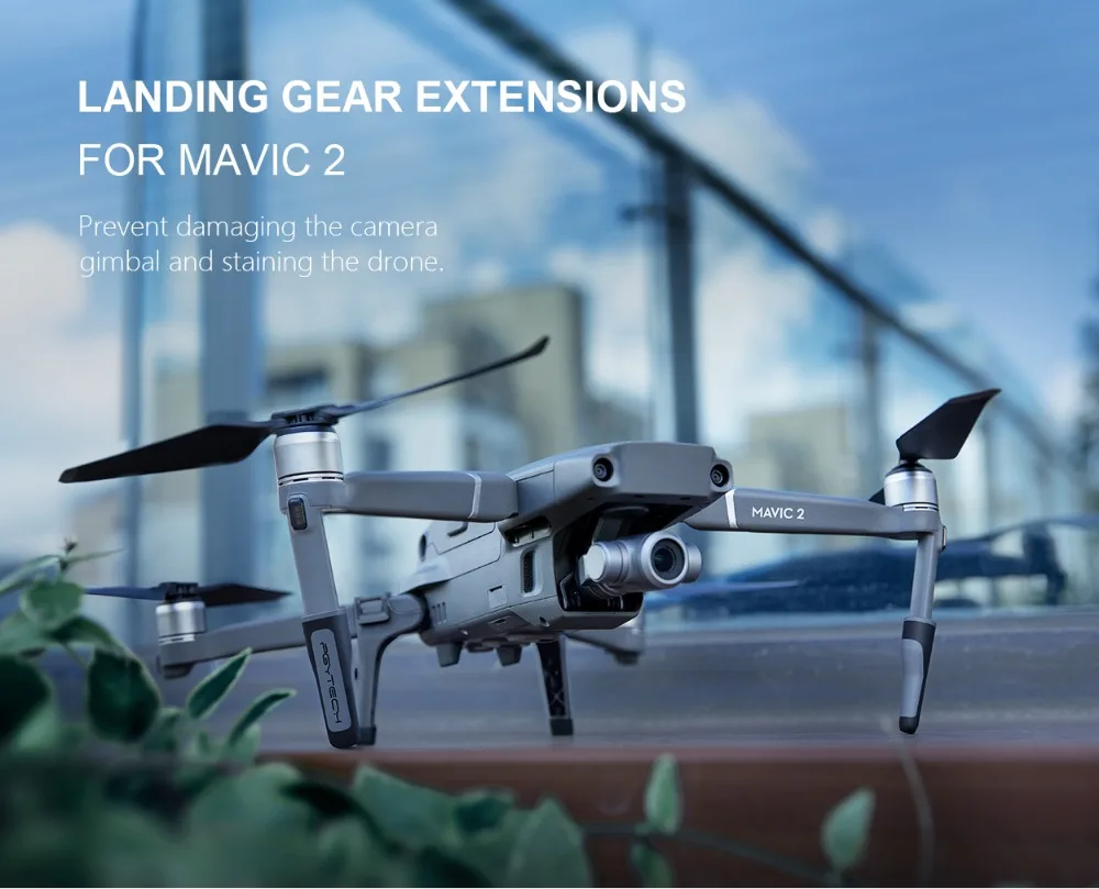 PGYTECH mavic 2 Пульт дистанционного управления/Управление Лер застежка Landyard/Шасси/держатель пропеллера/адаптер для DJI Mavic 2 drone