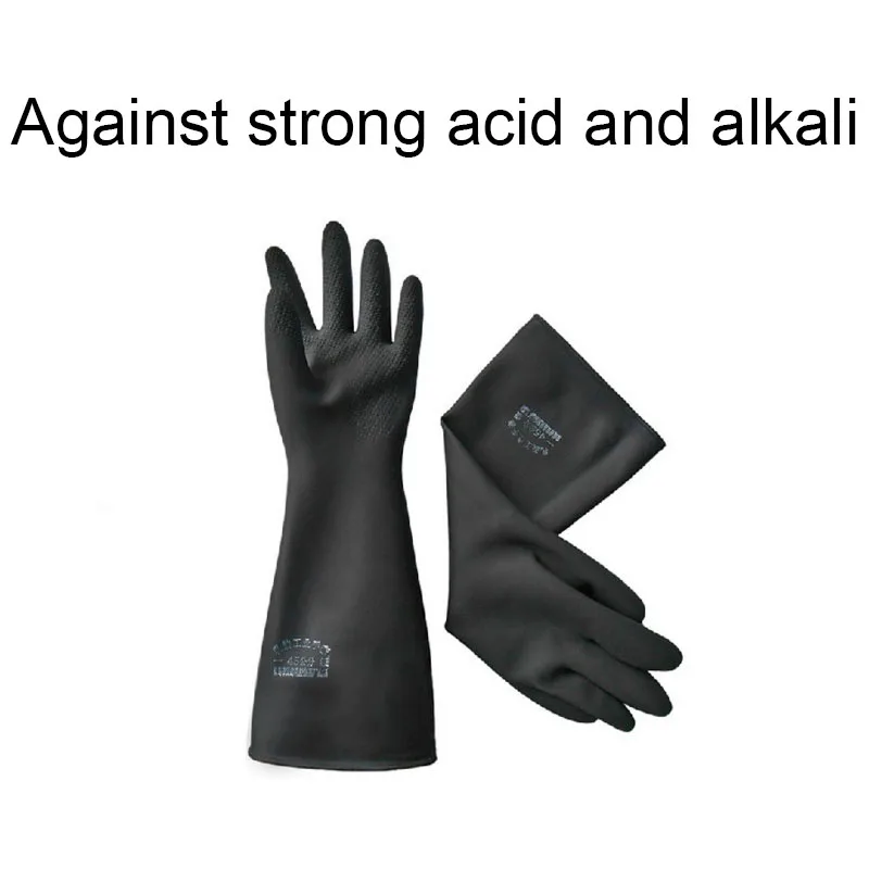 New Safety Glove Elbow-Long Industry Anti Acid Alkali Chemical Resistant Rubber Work Protective Gloves | Безопасность и защита
