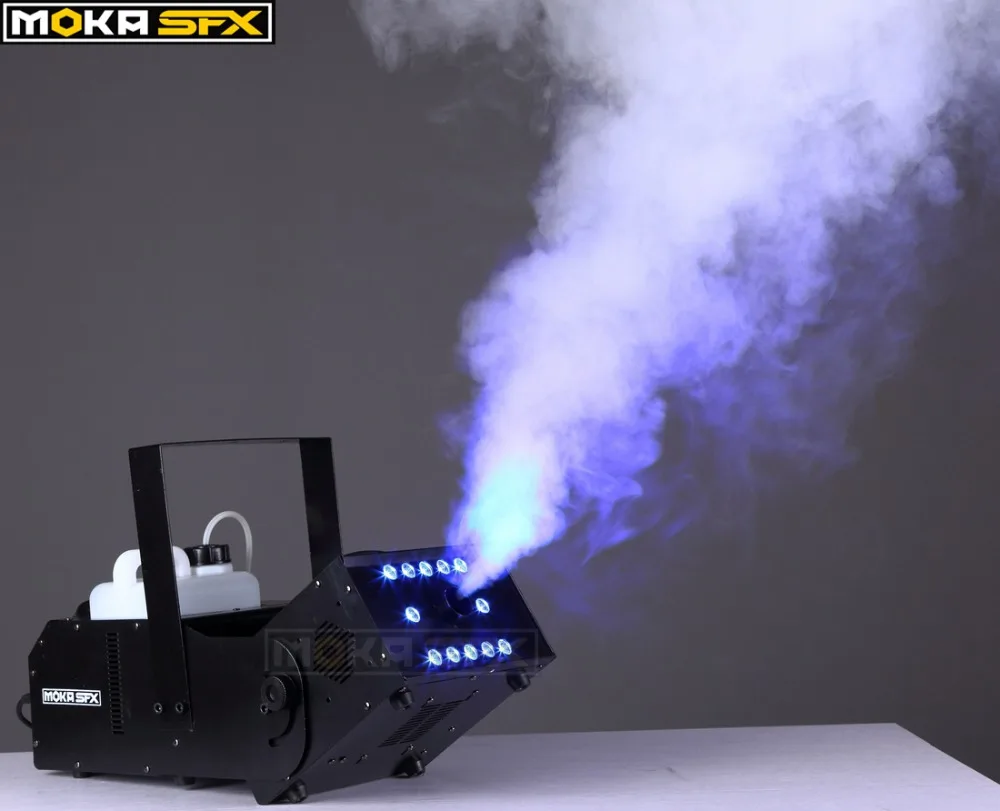 Продажа с завода 1500 Вт Светодиодная многотуманная Машина dmx светодиодная дымовая