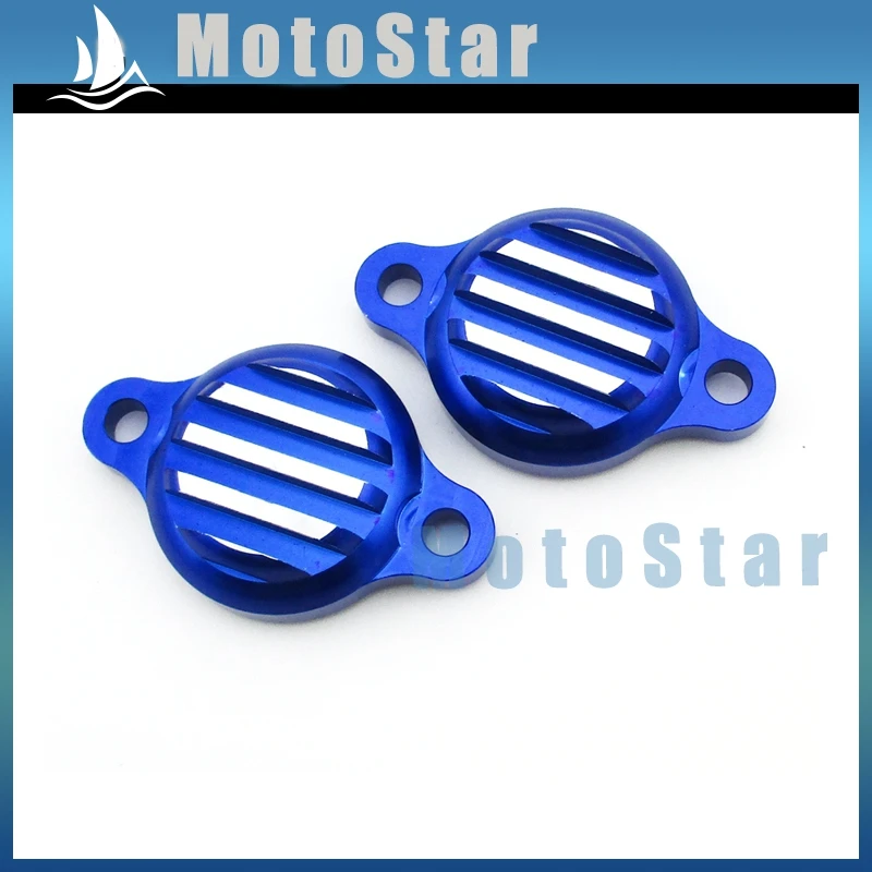 Синие алюминиевые колпачки клапанов CNC для двигателя Lifan 125cc 140cc мотоцикла|monkey