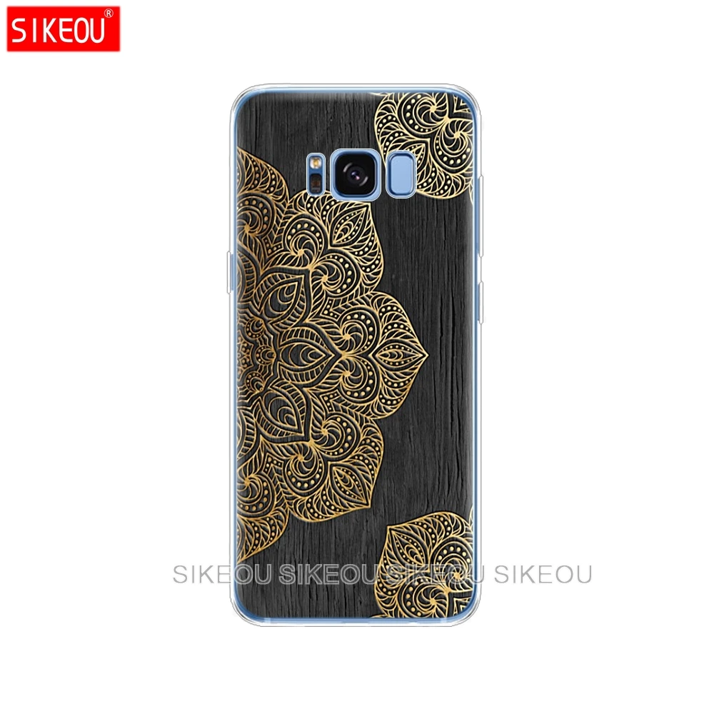 silicone case for Samsung Galaxy S9 S8 S7 S6 edge S5 S4 S3 PLUS phone cover Pattern wood textures | Мобильные телефоны и