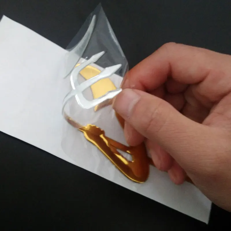 Автомобиль Средства для укладки волос Chrome 3D Дьявол наклейка пользовательские