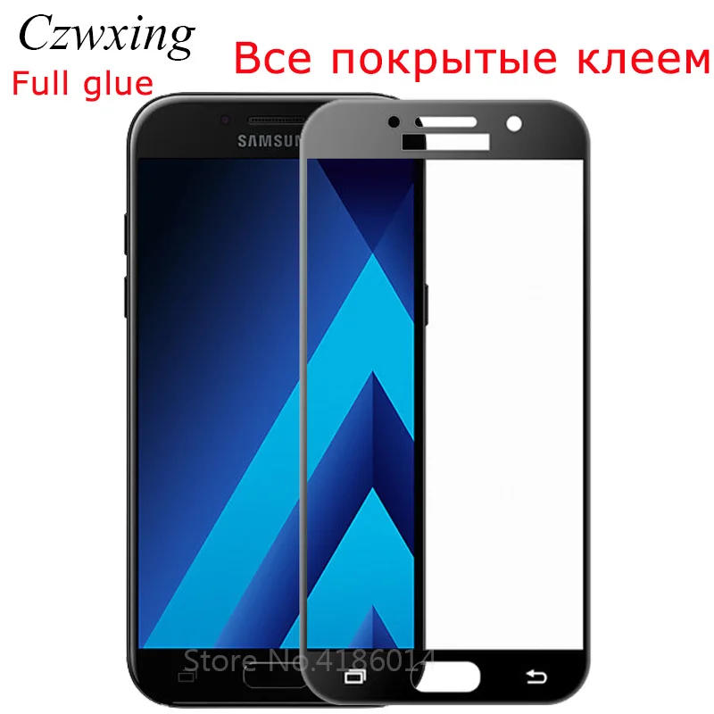 Защитная пленка для экрана Samsung Galaxy A7 2017 закаленное стекло A 7 SM A720F A720|Защитные