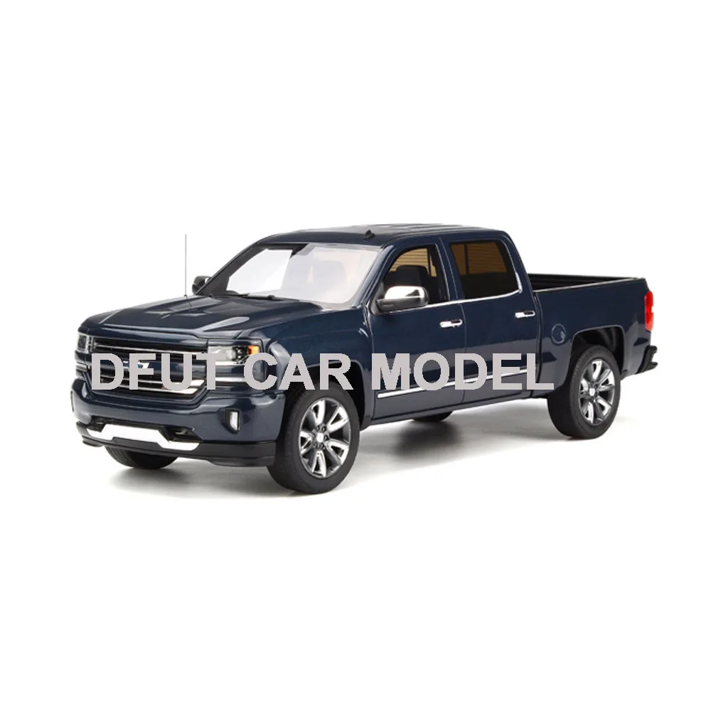 1:18 игрушечные автомобили из сплава Silverado 2018 модель автомобиля Детские