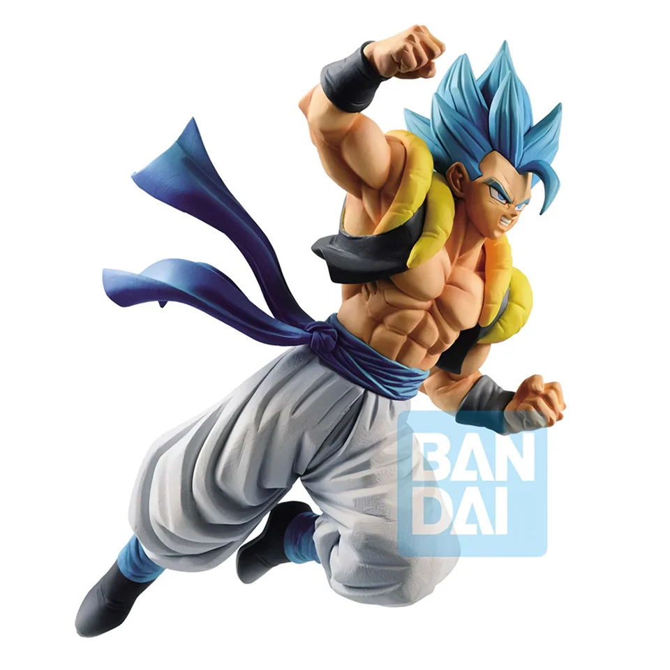 Gogeta Tronzo Banpresto Dragon Ball Супер Z-BATTLE рисунок Gogeta синий ПВХ фигуры экшен модель игрушки Limited Gogeta фигурки - Цвет: Gogeta