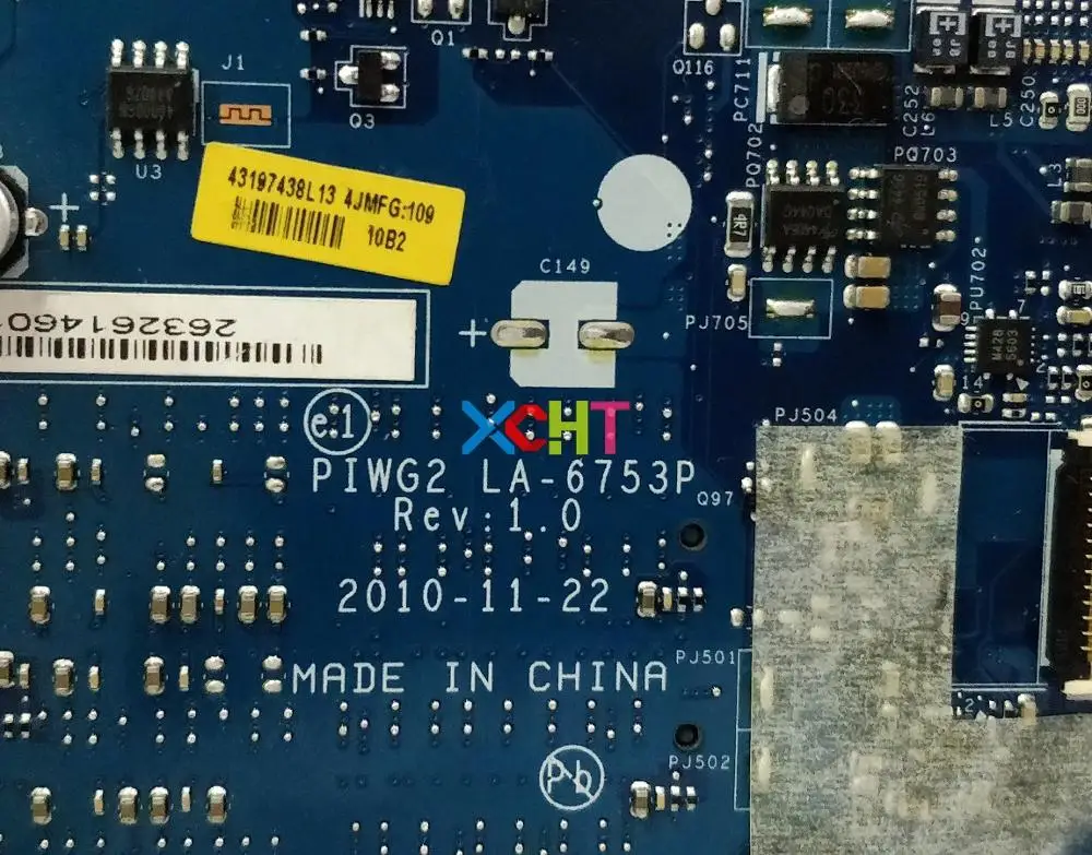 Материнская плата для ноутбука Lenovo G570 PIWG2 протестированная материнская 11013569