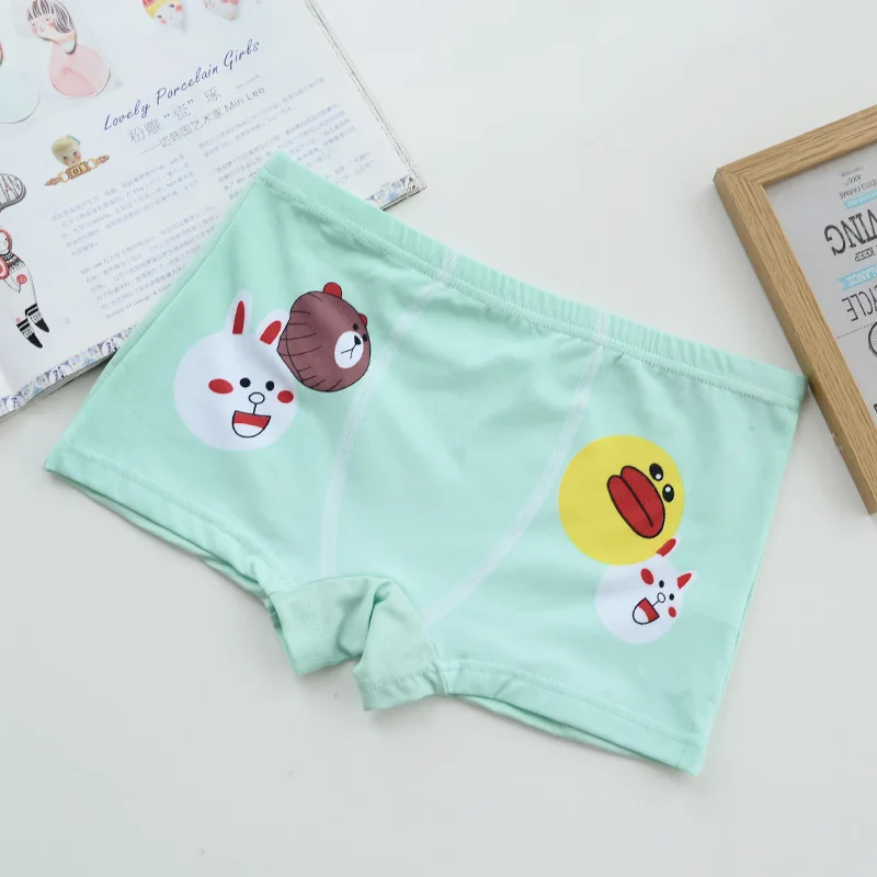 4 шт./Лот хлопковые трусы для мальчиков с принтом|kids underwear|underwear for boysunderwear kids |