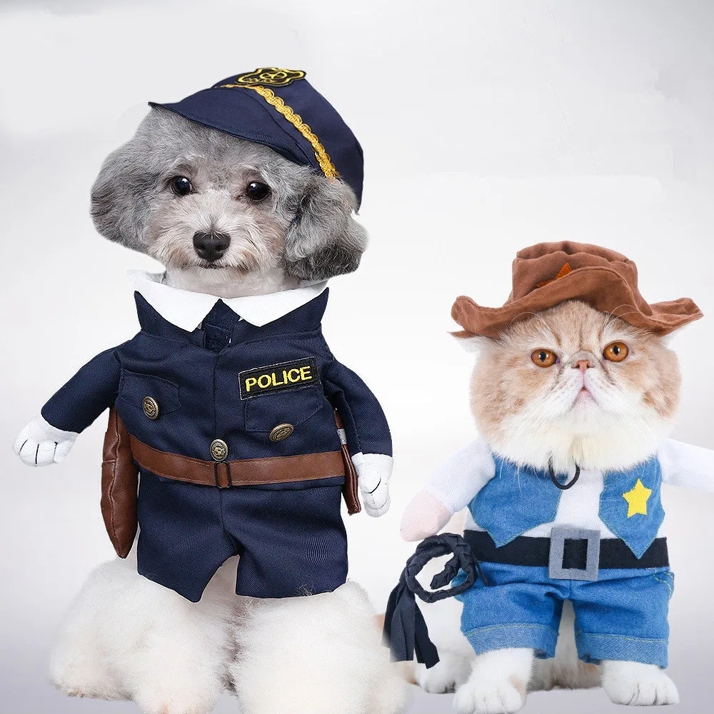 4 узора маленькие домашние животные кошки собаки Косплей Костюм полярный флис