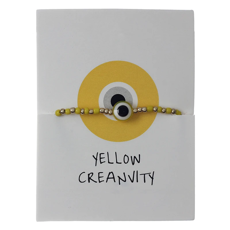 Lucky Eye Beaded Bracelet Colorful For Women Men Jewelry Bohemian Lobster Clasps CN115 | Украшения и аксессуары