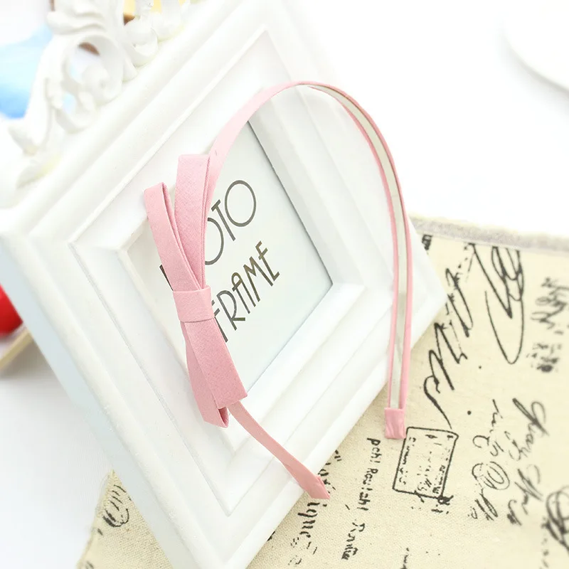 1 шт. милая повязка на голову с галстуком-бабочкой простая лента для волос бантом