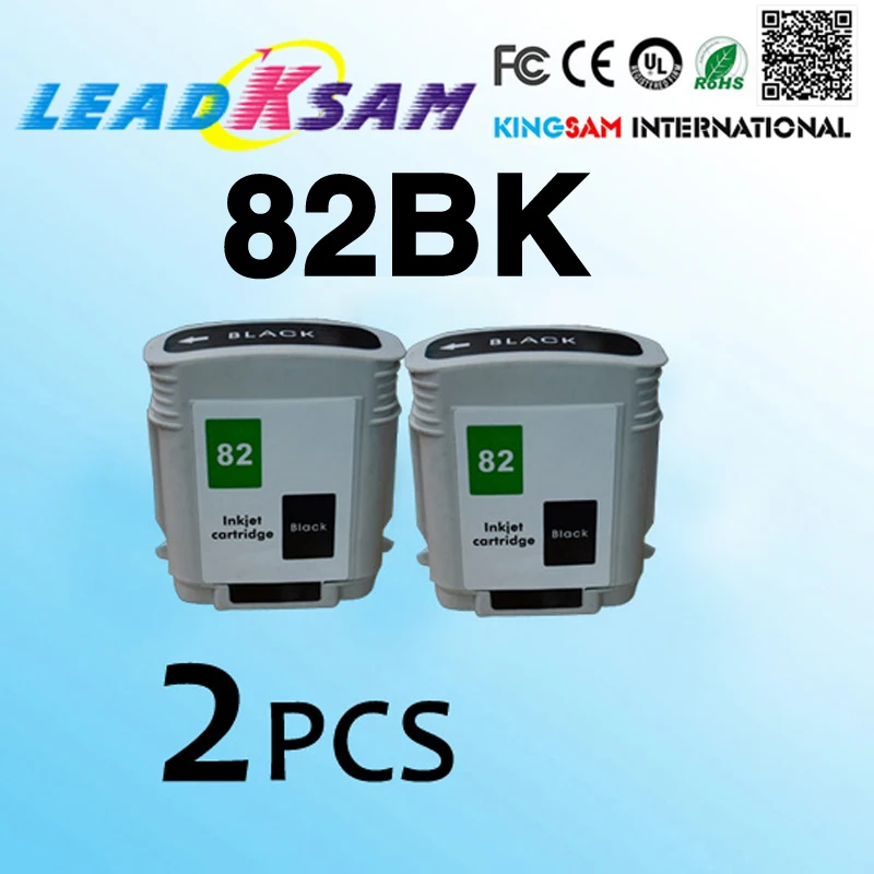 Картридж с черными чернилами совместимый hp82 Designjet 510 111 для 82 82BK 2 шт.|cartridge 56|cartridge