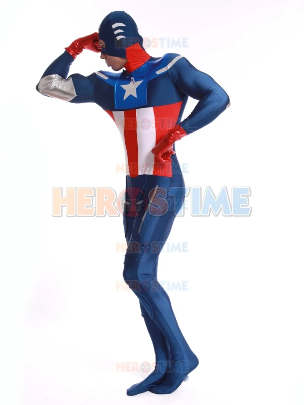 Мужской костюм Капитана Америки Мстители взрослый эра Альтрона Стив Роджерс