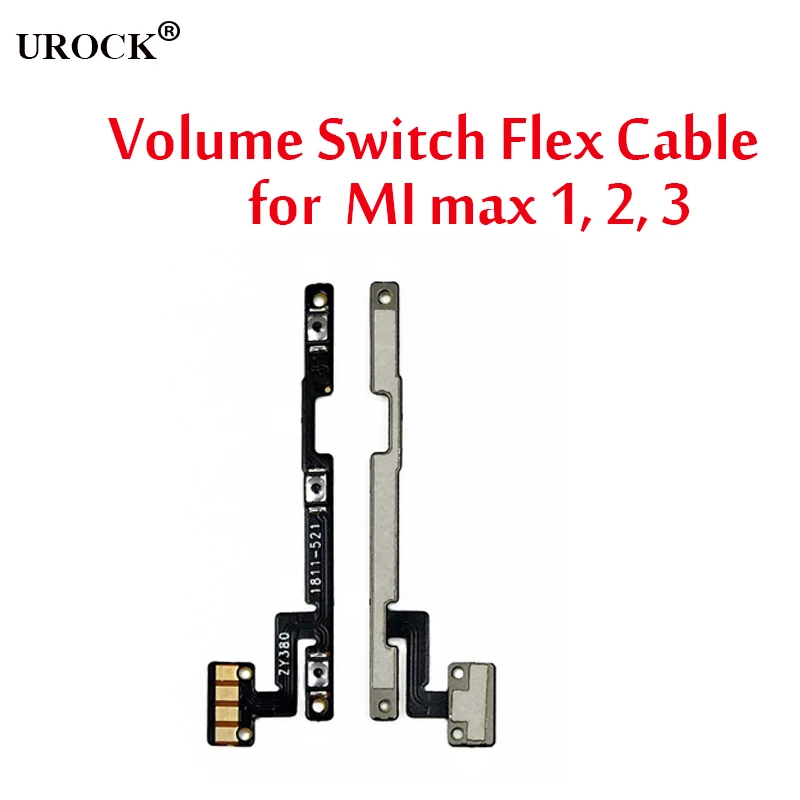 

For Xiaomi Mi Max 2 Max 3 Power On Off Button Switch Flex Cable Switch On Off Volume Switch Flex Cable Replacement