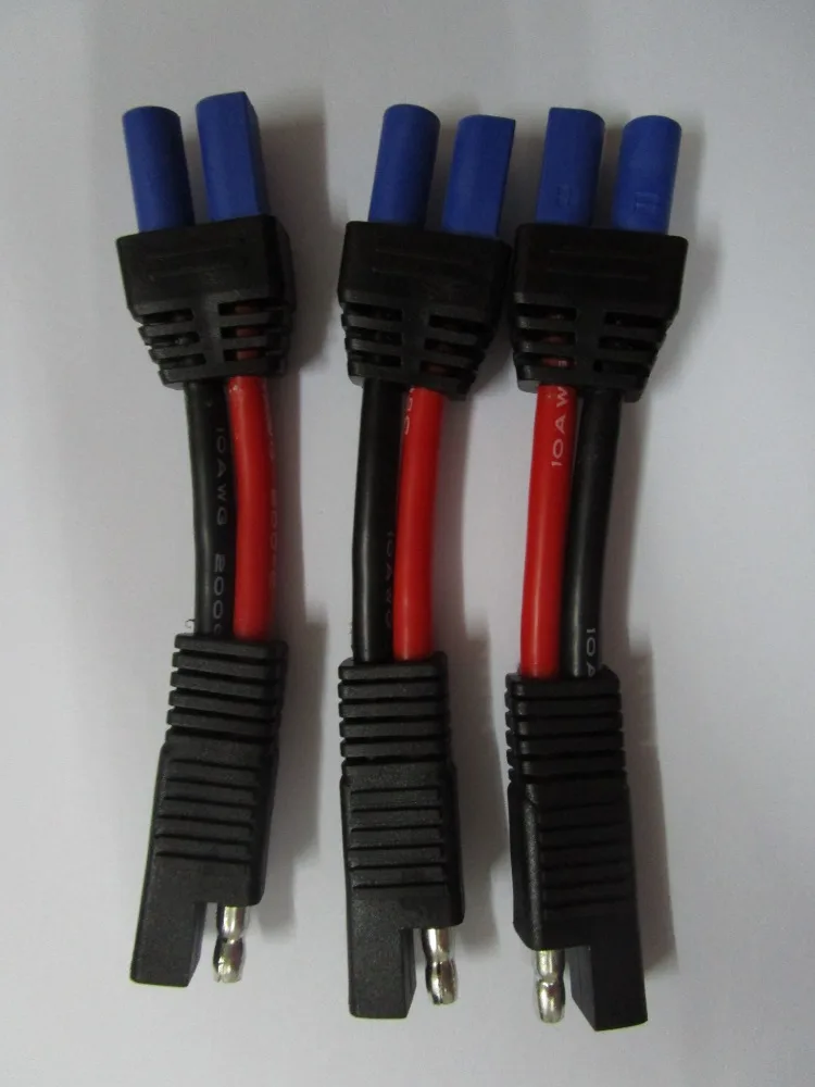 1 шт. EC5 гнездовой разъем для SAE Power автомобильный кабель 10AWG 10 см | Обустройство