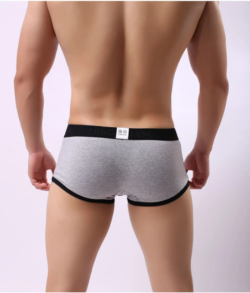 Мужские хлопковые боксеры дышащие трусы с карманами|boxer underwear men|boxer underwearunderwear men |