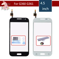 for samsung galaxy duos core prime g360 g360h g3608 g361 g361h g361f touch screen digitizer sensor glass lens panel replacement