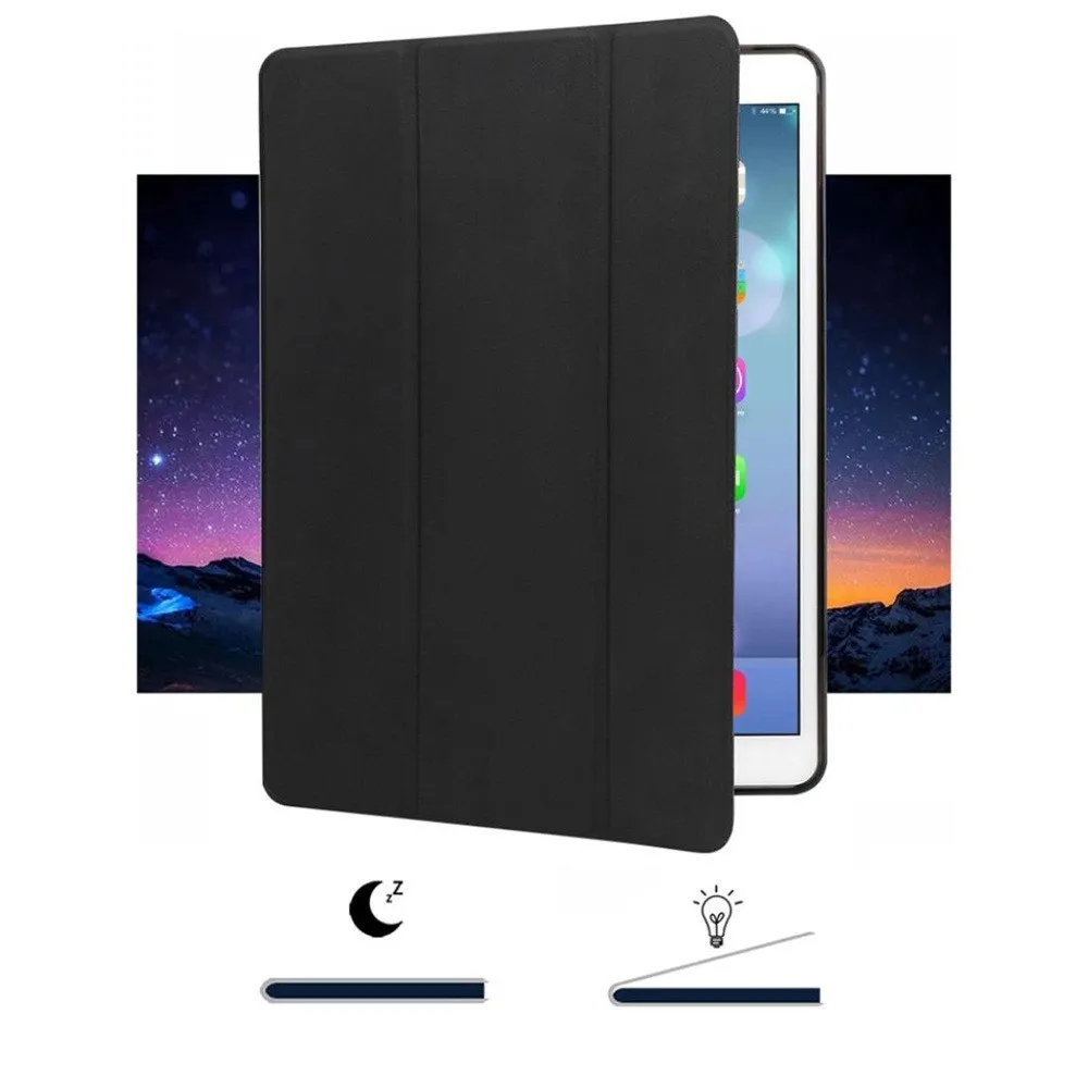 Для iPad 9 7 дюймов 2018 чехол для Apple Pencil Holder Slim Auto Wake/Sleep Smart Cover May.2|Чехлы планшетов и