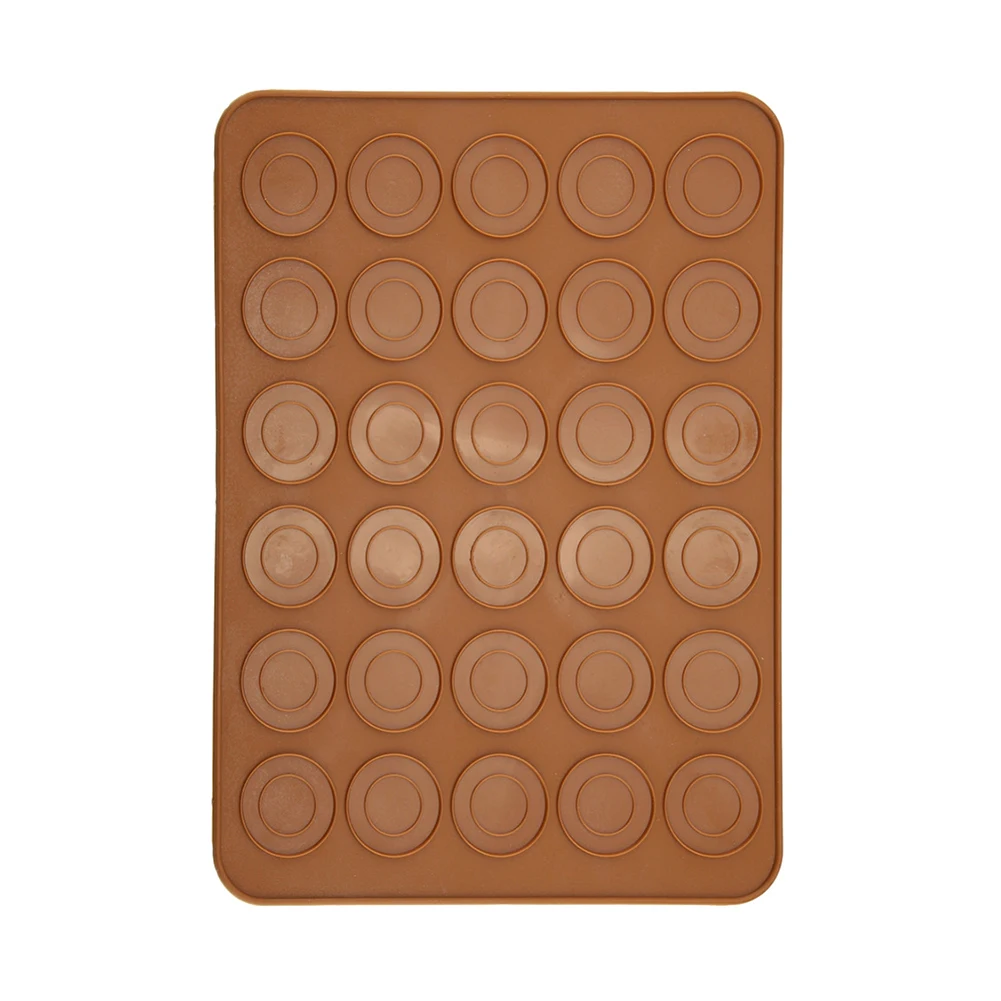 30 полости силиконовые для макарунов Кондитерская печь выпечка листовая форма