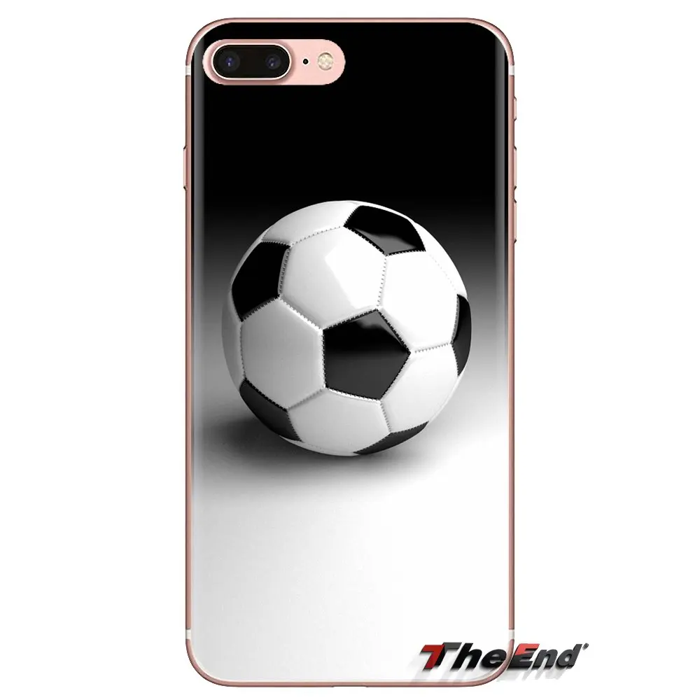 Прозрачные чехлы из ТПУ для Xiaomi Redmi 4A S2 Note 3 3S 4 4X 5 Plus 6 7 6A Pro Pocophone F1 Sport Hobby Fire Football Ball |