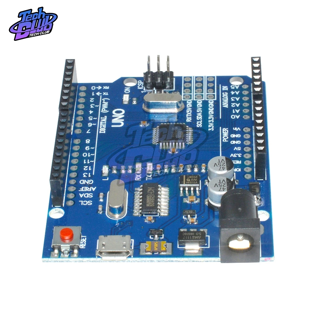 Мини USB плата UNO R3 CH340G MEGA328P UNO R3 ATMEGA328P AU совместимый CH340 для Arduino Micro USB DIY Kit