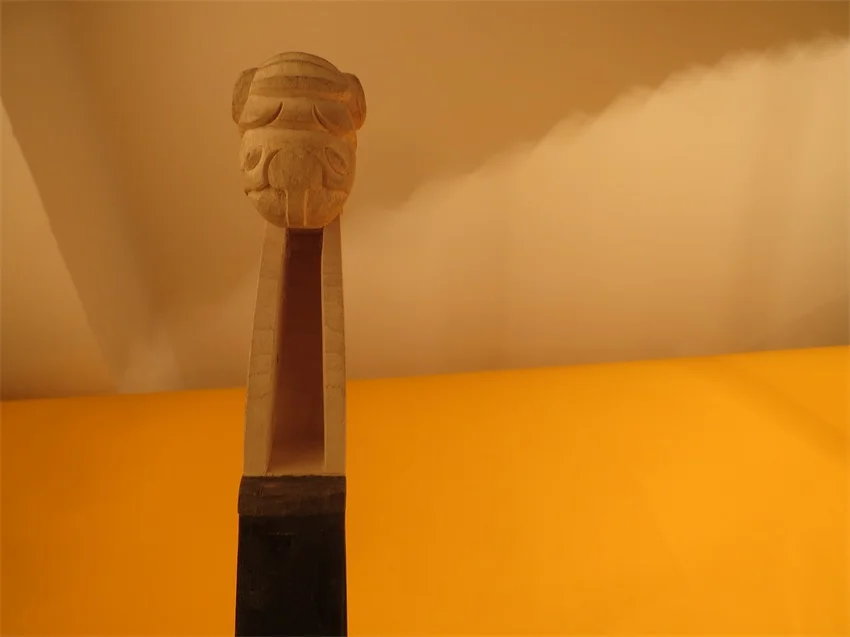 Вырезанная вручную НЕОБРАБОТАННАЯ скрипка с шеей животного воротник для скрипки
