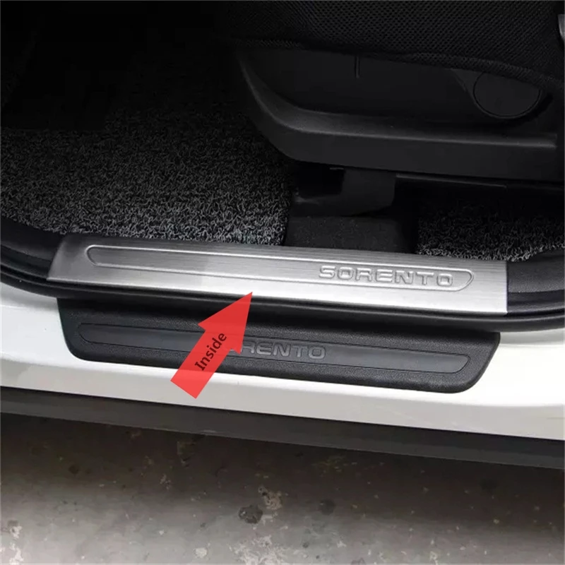 Автомобильная наклейка автомобильные аксессуары для Kia Sorento 2017 2018 дверь интерьер