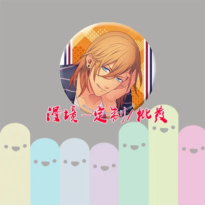 3 1 шт. 58 мм анимационный значок Uta No Prince Sama Ichinose Tokiya Ittoki Otoya Tsukimiya Ringo значок аниме брошь значки на булавке - Окраска металла: 3