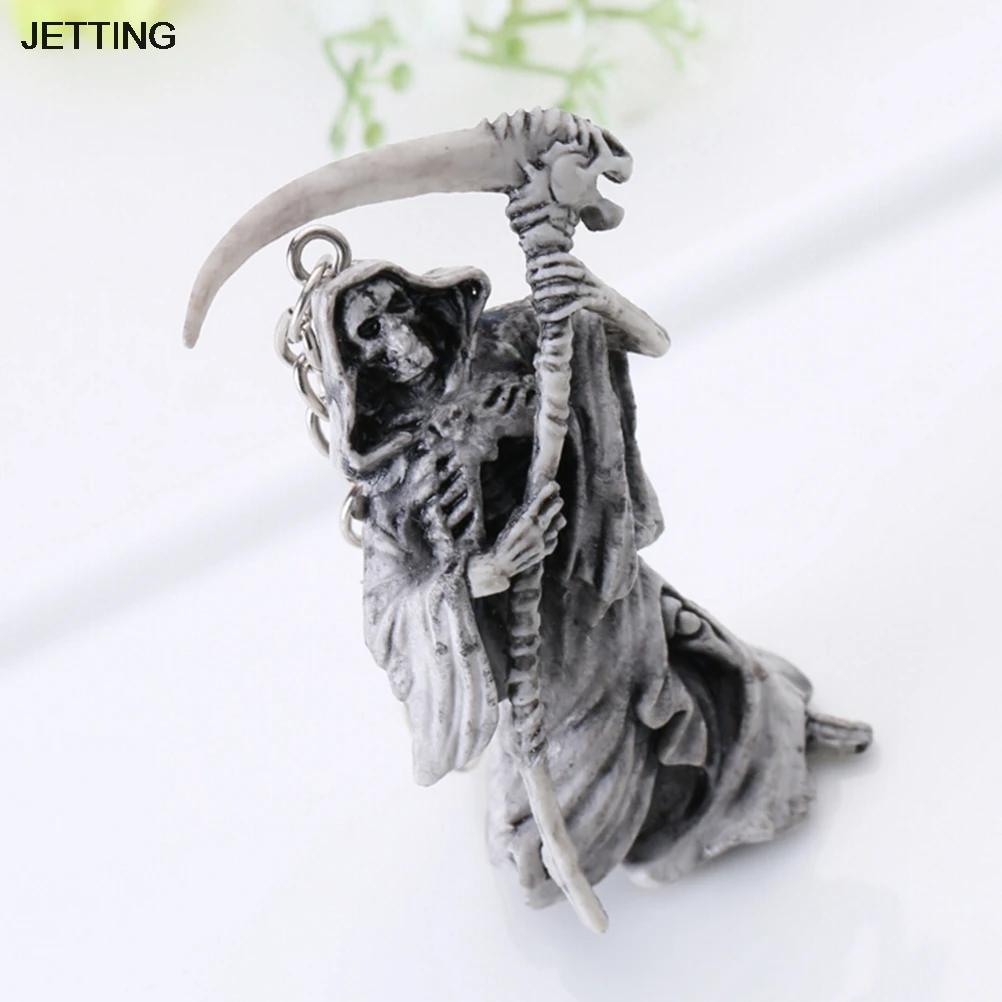 JETTING 1 шт. резиновый брелок с черепом монстр смерти дьявола аксессуары на цепочке