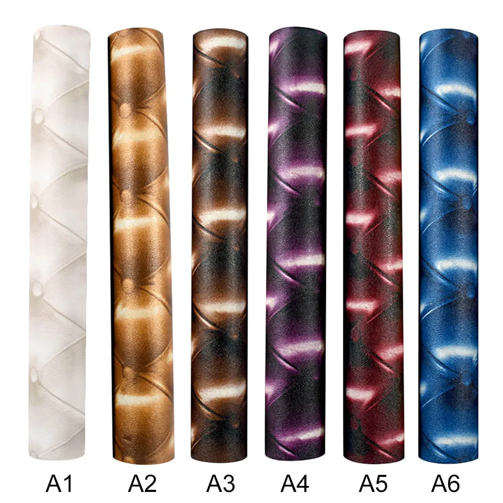 Европейский стиль 3D искусственная кожа мягкий пакет рулон водонепроницаемый