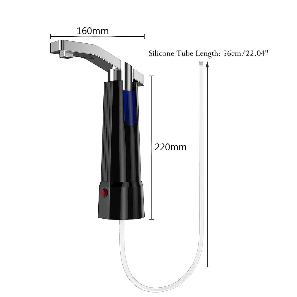 Диспенсер для водяного насоса Электрический галлонов питьевой бутылки воды