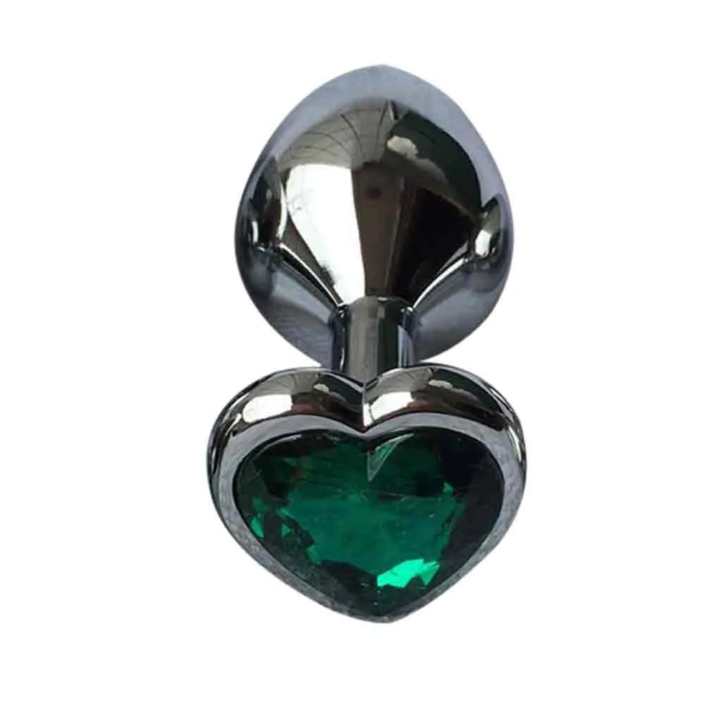 Metal Anal Butt Plug Soft Silicone for men women G-Spot Sex Toys W306 |